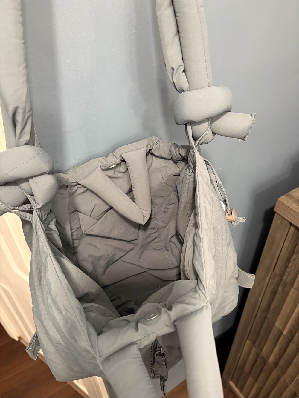 Olend Ona Soft Bag Coal Color - Picture 5 of 5